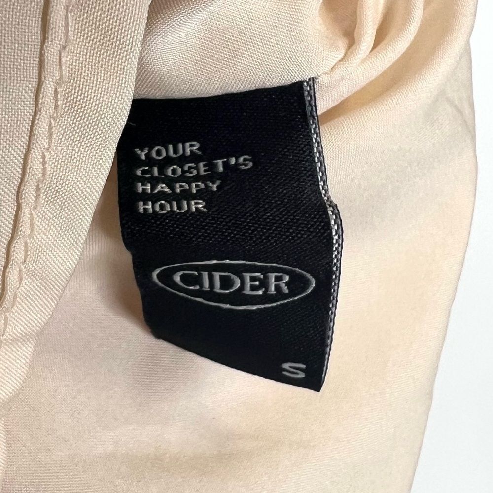 CIDER Floral One Shoulder Ruffle Mini Dress Small - Picture 6 of 11